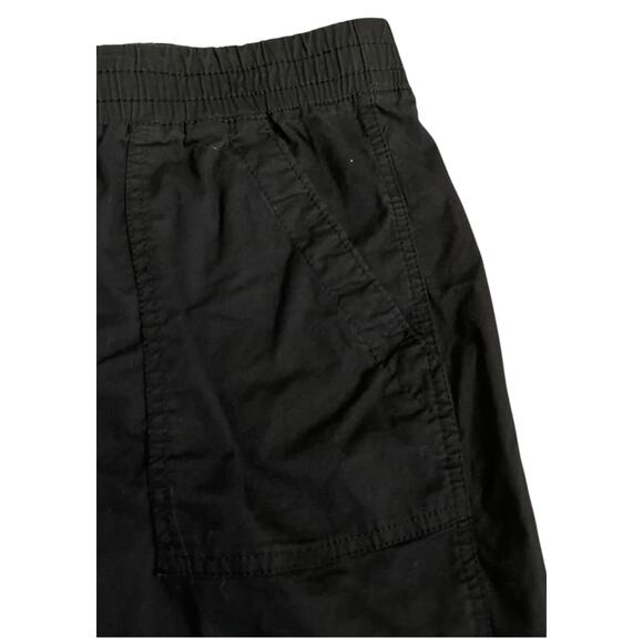 Size 16 Land 'N Sea Womens Pull On Black Shorts Elastic Drawstring Pockets - Picture 5 of 9